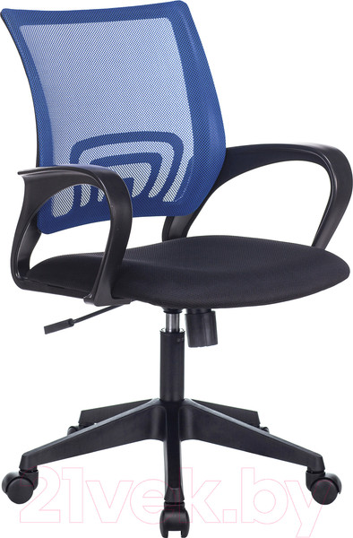 Изображение товара Кресло офисное Бюрократ CH-695N/BL/TW-11 (сетка синий/черный, TW-05/TW-11)