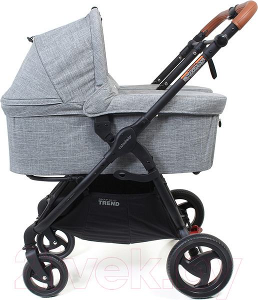 Изображение товара Люлька-модуль для коляски Valco Baby External Bassinet Snap Duo Trend (Grey Marle)