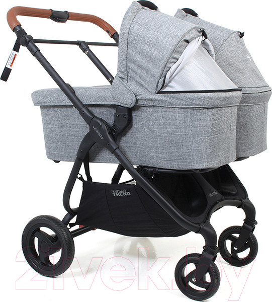 Изображение товара Люлька-модуль для коляски Valco Baby External Bassinet Snap Duo Trend (Grey Marle)