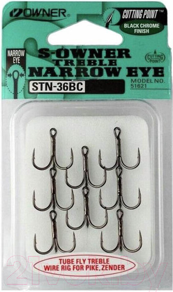 Изображение товара Набор крючков рыболовных Owner STN-36BC №10 / 51621-011-10 (8шт)
