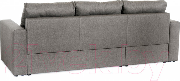 Изображение товара Диван угловой Мебель-Парк Торонто 1 Evolution 5 Stone рогожка (серый-камень)