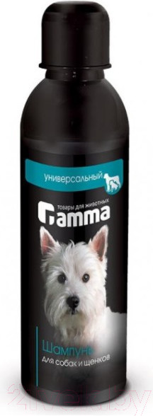 Изображение товара Шампунь для животных Gamma Восстанавливающий собак и щенков / 10592005 (250мл)