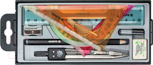 Изображение товара Набор для черчения Globus Юниор НЧ9-30-60