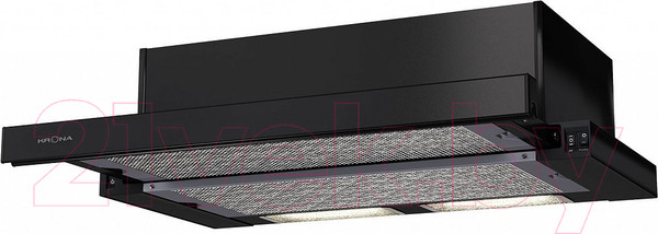 Изображение товара Вытяжка телескопическая Krona Kamilla 6002DN BL / 00026672