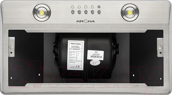 Изображение товара Вытяжка скрытая Krona Runa 600 PB IX / 00026694