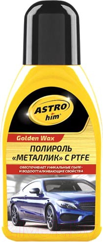 Изображение товара Полироль для кузова ASTROhim Ас-780 металлик с PTFE (250мл)
