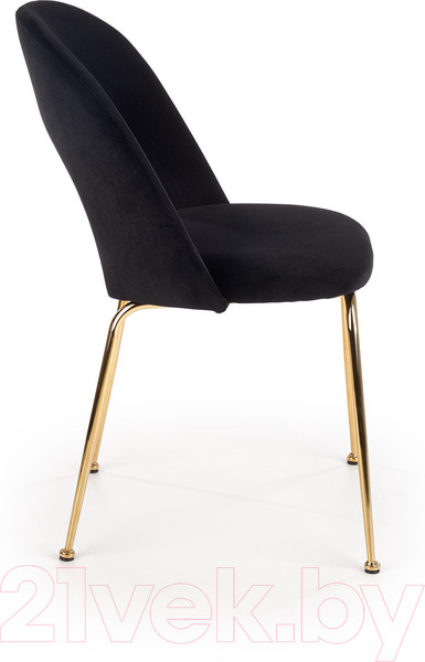 Изображение товара Стул Halmar K385 (черный/золото)