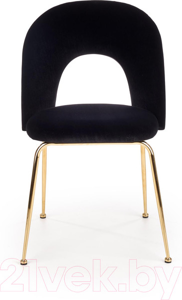 Изображение товара Стул Halmar K385 (черный/золото)