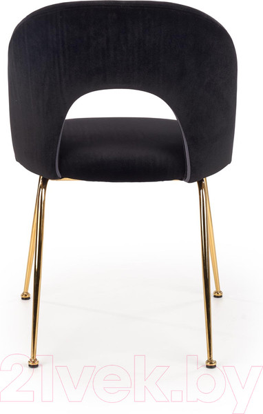 Изображение товара Стул Halmar K385 (черный/золото)