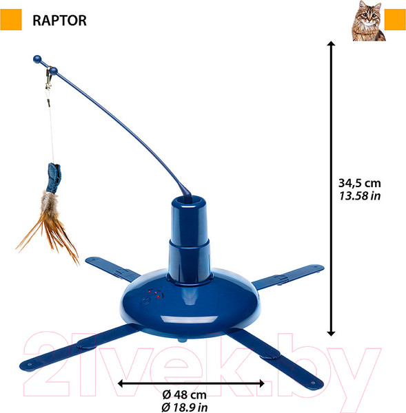 Изображение товара Игрушка для кошек Ferplast Raptor / 85082099