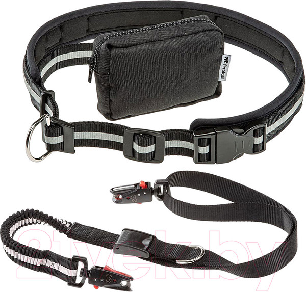 Изображение товара Поводок-пояс Ferplast Ergocomfort Free Time с сумочкой для аксессуаров / 75526917