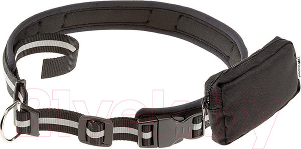 Изображение товара Поводок-пояс Ferplast Ergocomfort Free Time с сумочкой для аксессуаров / 75526917