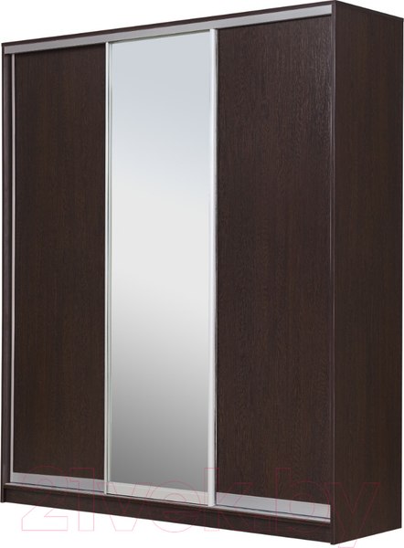 Изображение товара Шкаф-купе Рэйгрупп 233450 VVX Elgon РГ-07.02 (венге/хром)