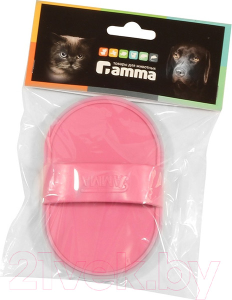 Изображение товара Щетка для животных Gamma Овальная малая / 31792002