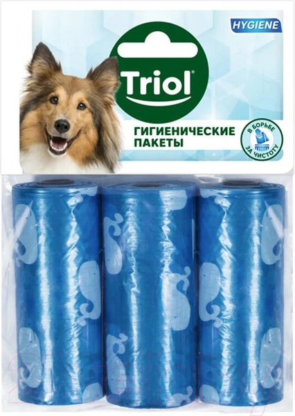 Изображение товара Пакеты для выгула собак Triol 30531005 (3шт)