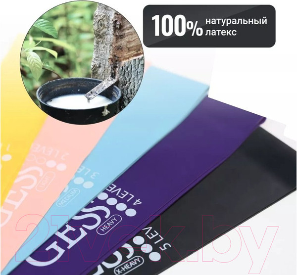 Изображение товара Набор эспандеров Gess Flex Set / GESS-092