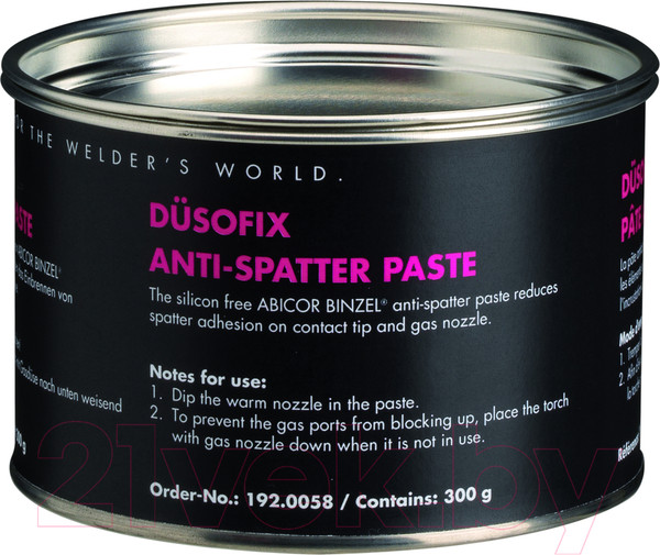 Изображение товара Средство антипригарное для сварки ABICOR BINZEL Duesofix / 192.D032 (300мл)