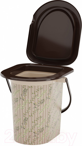 Изображение товара Ведро-туалет Альтернатива Плетенка / М2329