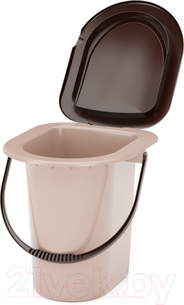 Изображение товара Ведро-туалет Альтернатива М1525 (бежевый)
