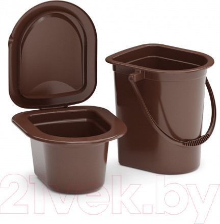 Изображение товара Ведро-туалет Альтернатива М3051 (со съемным горшком)