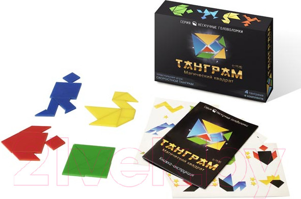 Изображение товара Игра-головоломка Нескучные игры Танграм / 8028