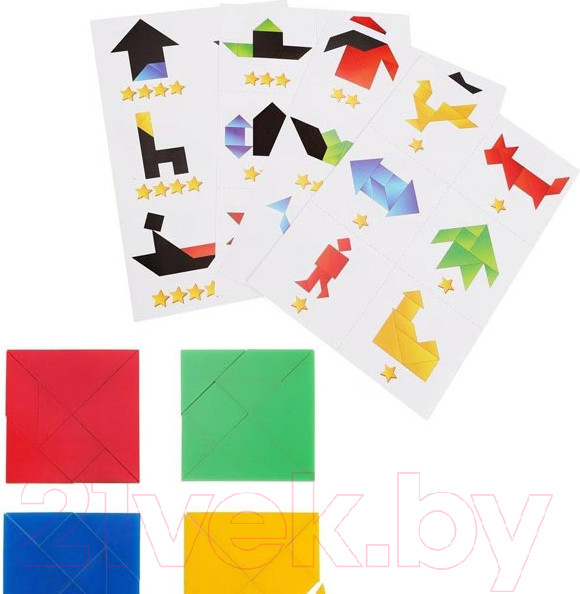 Изображение товара Игра-головоломка Нескучные игры Танграм / 8028