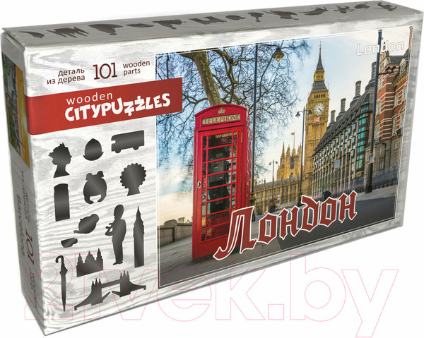 Изображение товара Пазл Нескучные игры Лондон Citypuzzles / 8222