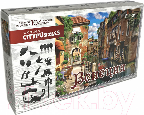 Изображение товара Пазл Нескучные игры Венеция Citypuzzles / 8185