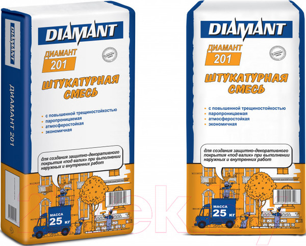 Изображение товара Штукатурка декоративная Diamant 201 (25кг)