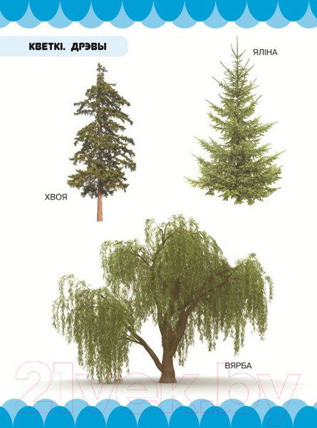 Изображение товара Развивающая книга Харвест У царстве звяроў, птушак i раслiн