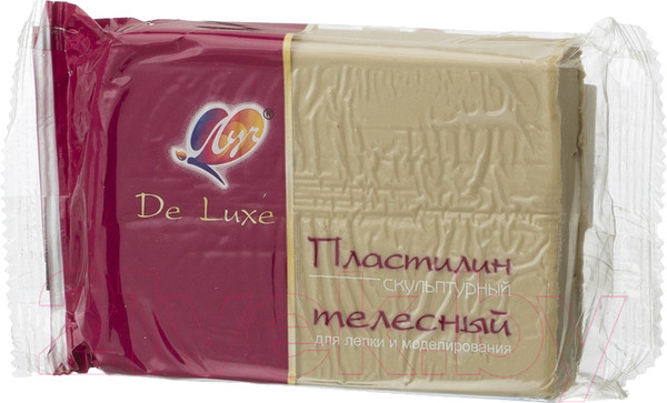 Изображение товара Пластилин скульптурный ЛУЧ Телесный / 23С 1482-08 (300г)