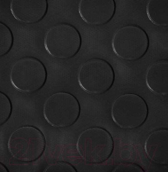 Изображение товара Ковровая дорожка VORTEX Пятачки 90x1000 / 22167 (черный)