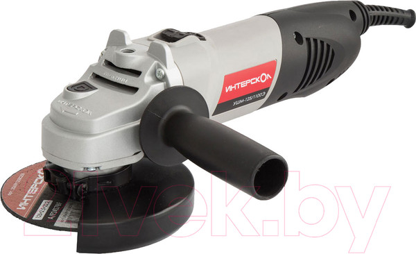 Изображение товара Угловая шлифовальная машина Интерскол УШМ-125/1100Э (26.1.1.00)