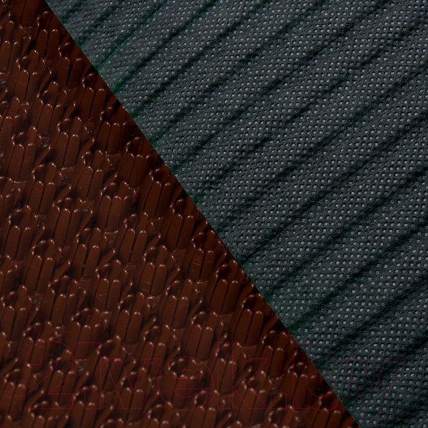 Изображение товара Коврик грязезащитный VORTEX Травка 60x90 / 24105 (темно-коричневый)