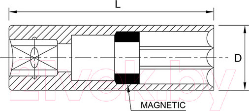 Изображение товара Головка слесарная Toptul BAAT1614
