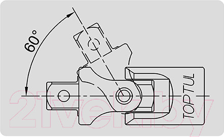 Изображение товара Шарнир карданный Toptul CAHK1678