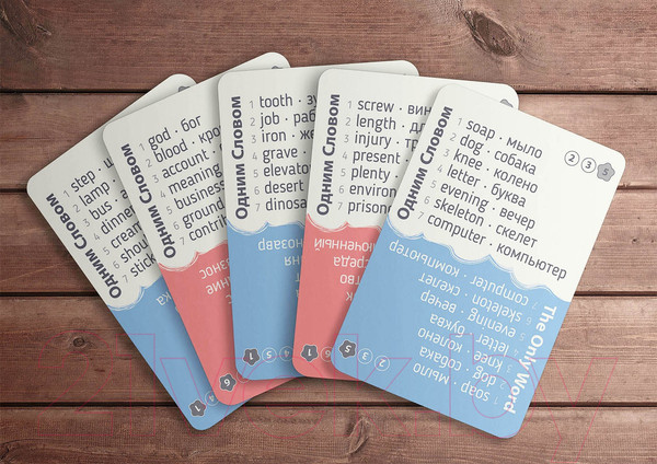 Изображение товара Настольная игра Экономикус Одним словом / Э013