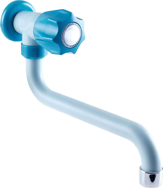 Изображение товара Кран на одну воду РМС PL3-270 (голубой)