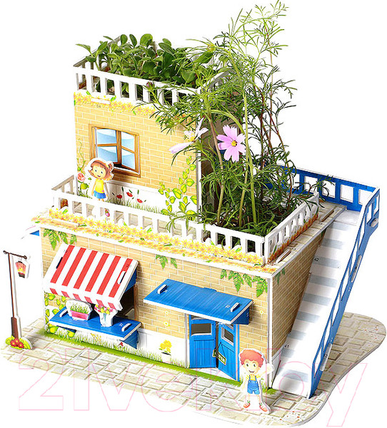 Изображение товара Набор для выращивания растений Darvish 3D Милый дом / DV-T-2178-5 (20эл)