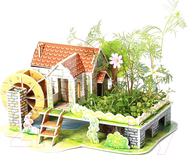 Изображение товара Набор для выращивания растений Darvish Радужный домик / DV-T-2178-6 (29эл)