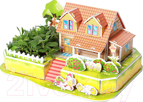 Изображение товара Набор для выращивания растений Darvish 3D Чудесный огород / DV-T-2178-4 (32эл)