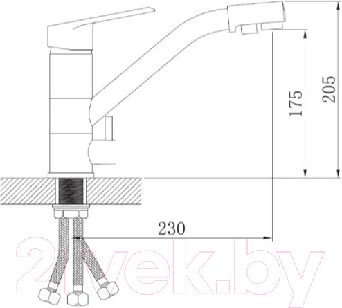 Изображение товара Смеситель Potato P4409