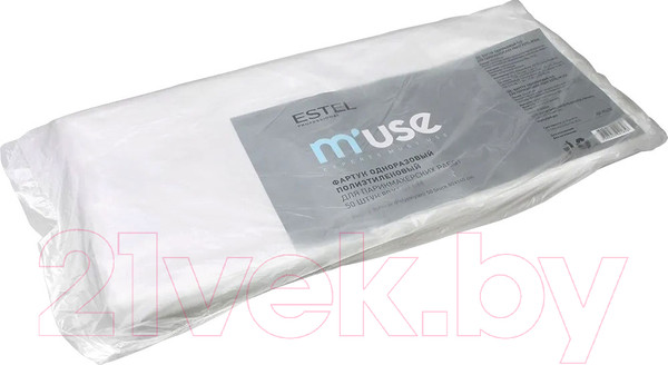 Изображение товара Фартук парикмахерский Estel M’use 80x140 (50шт)