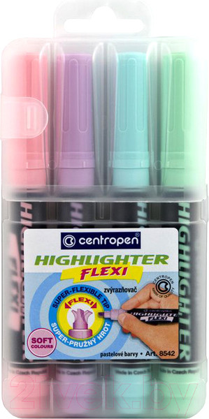 Изображение товара Набор маркеров Centropen Flexi / 8542 0402 (4шт)
