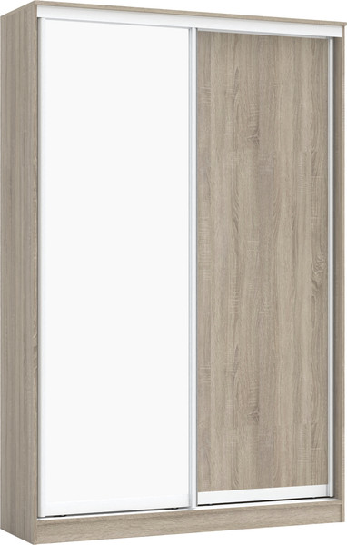 Изображение товара Шкаф-купе Кортекс-мебель Сенатор ШК10-45 Классика ДСП с зеркалом (дуб сонома)