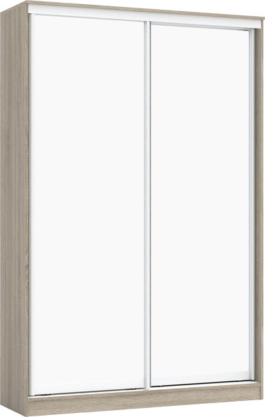 Изображение товара Шкаф-купе Кортекс-мебель Сенатор ШК10-45 Классика зеркало (дуб сонома)