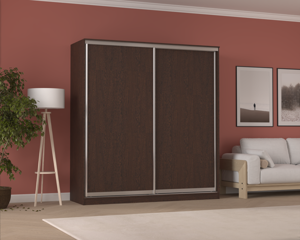 Изображение товара Шкаф-купе Кортекс-мебель Сенатор ШК12 Классика ДСП (венге)