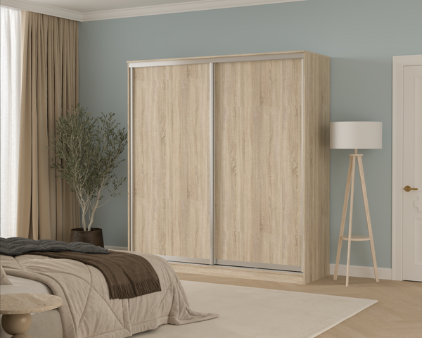 Изображение товара Шкаф-купе Кортекс-мебель Сенатор ШК12 Классика ДСП (дуб сонома)