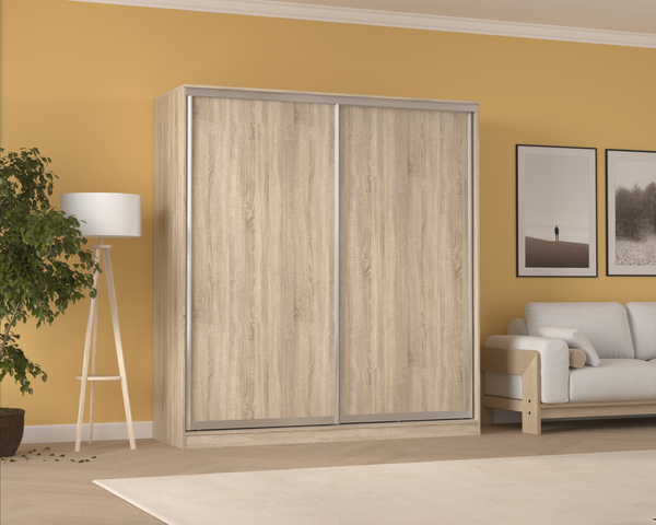 Изображение товара Шкаф-купе Кортекс-мебель Сенатор ШК12 Классика ДСП (дуб сонома)