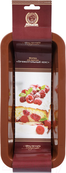 Изображение товара Форма для выпечки Marmiton Прямоугольный кекс 16040